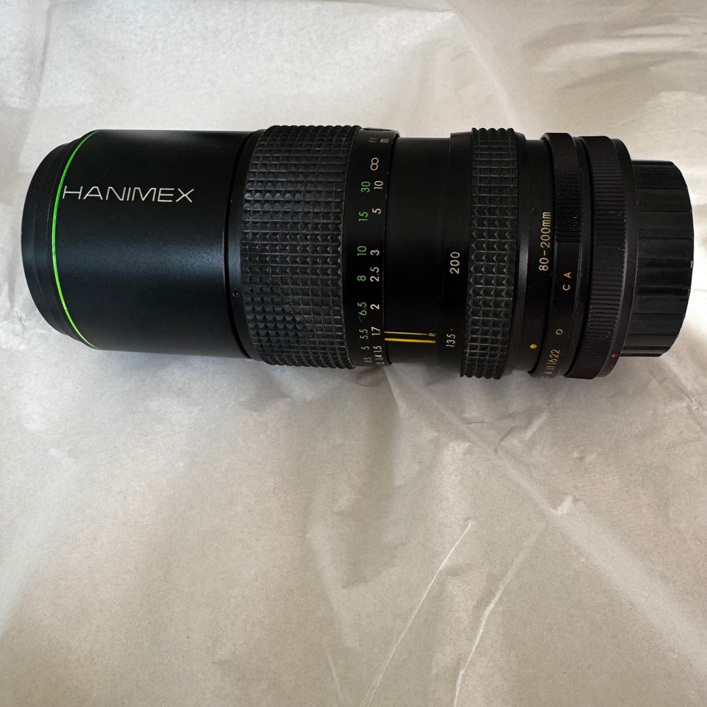 Hanimex 80-200mm f/4.5 Lens Minolta MD Mount +‎ Hoya Skylight Filter Japan